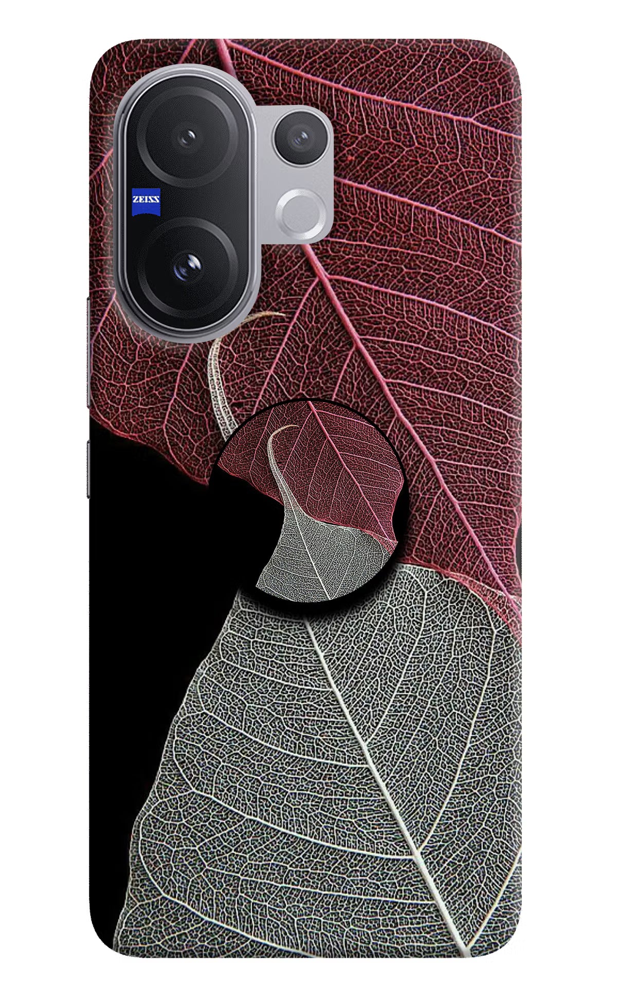 Leaf Pattern Vivo V60 5G Pop Case by Casekaro