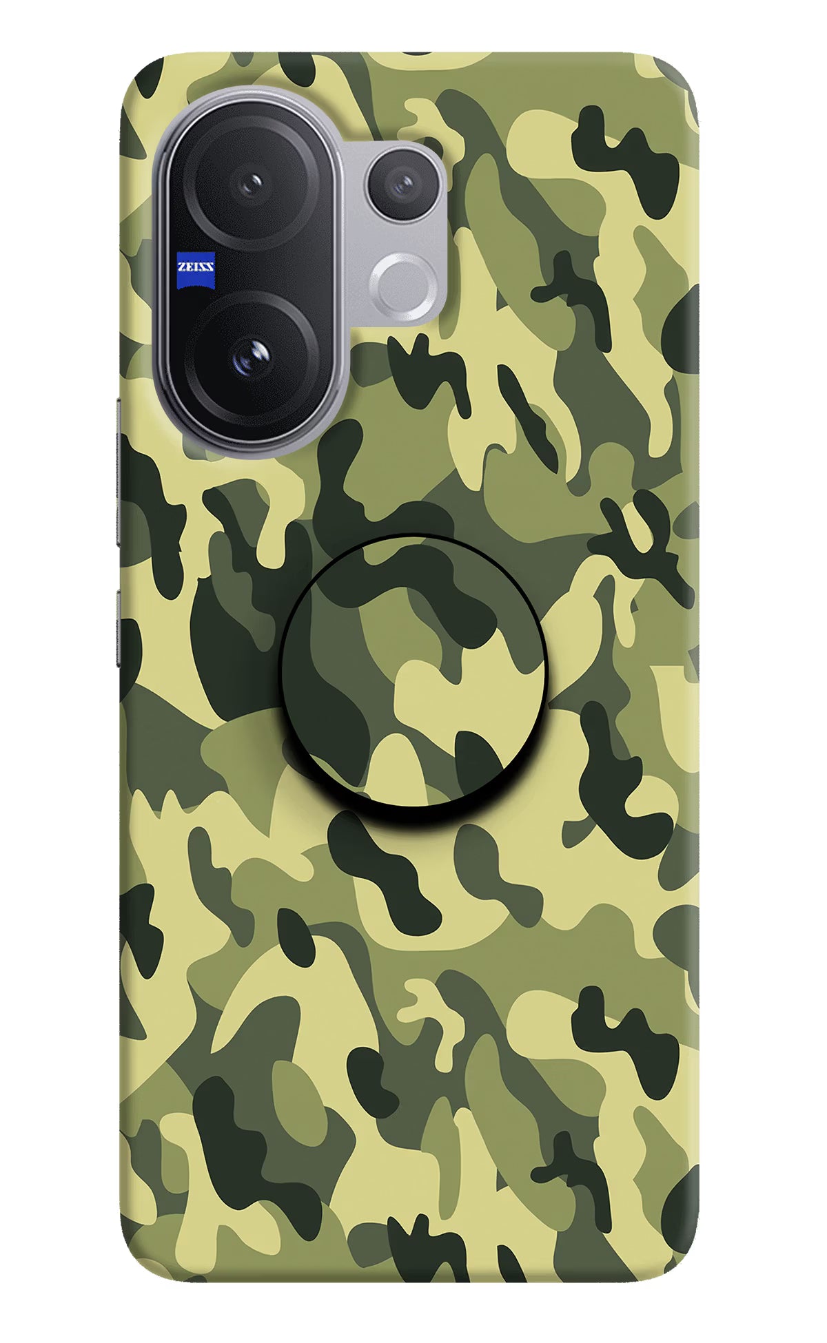 Camouflage Vivo V60 5G Pop Case by Casekaro