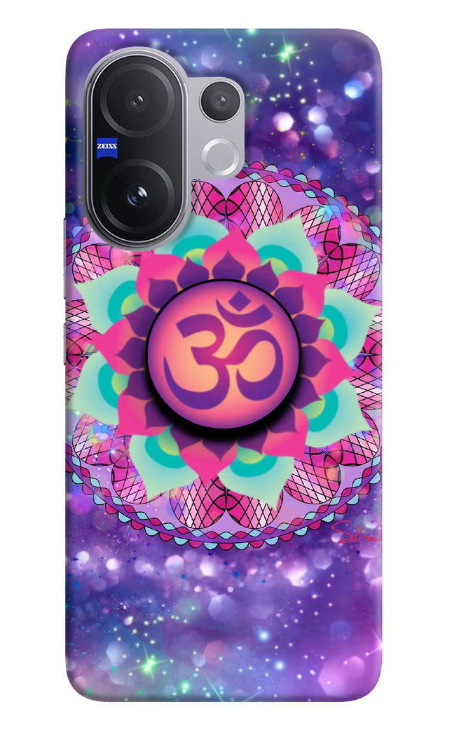 Om Purple Vivo V60 5G Pop Case by Casekaro