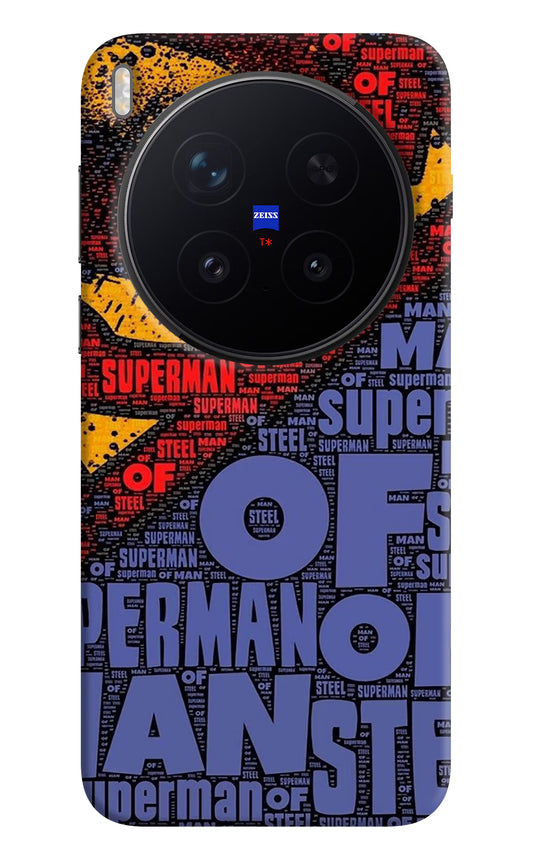 Superman Vivo X300 Pro Hard Case Back Cover by Casekaro