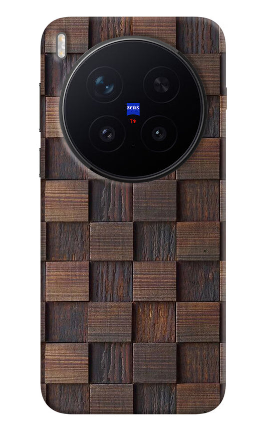 Wooden Cube Design Vivo X300 Pro Hard Case Back Cover by Casekaro