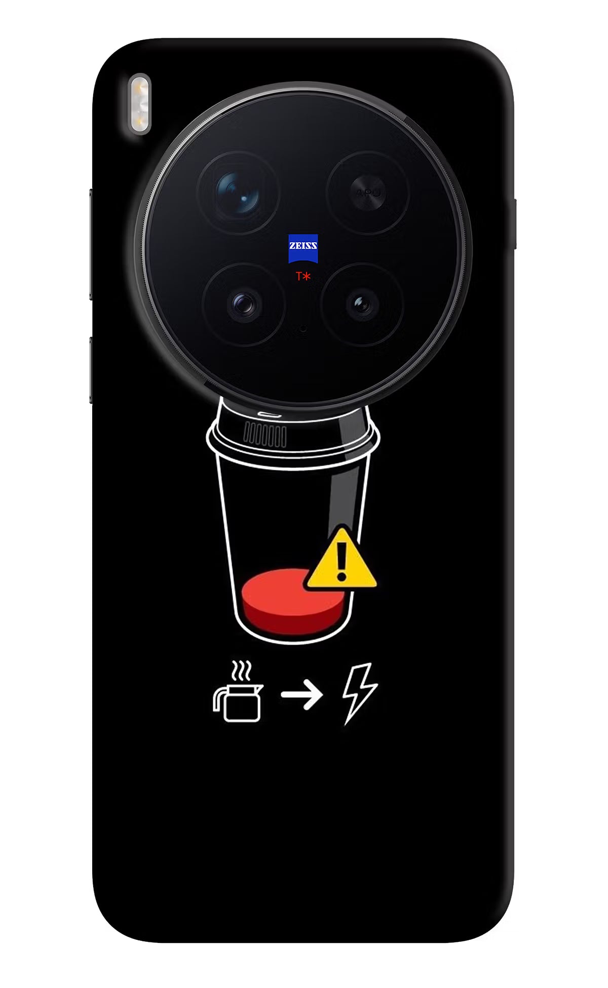 Coffee Vivo X300 Pro Hard Case Back Cover by Casekaro