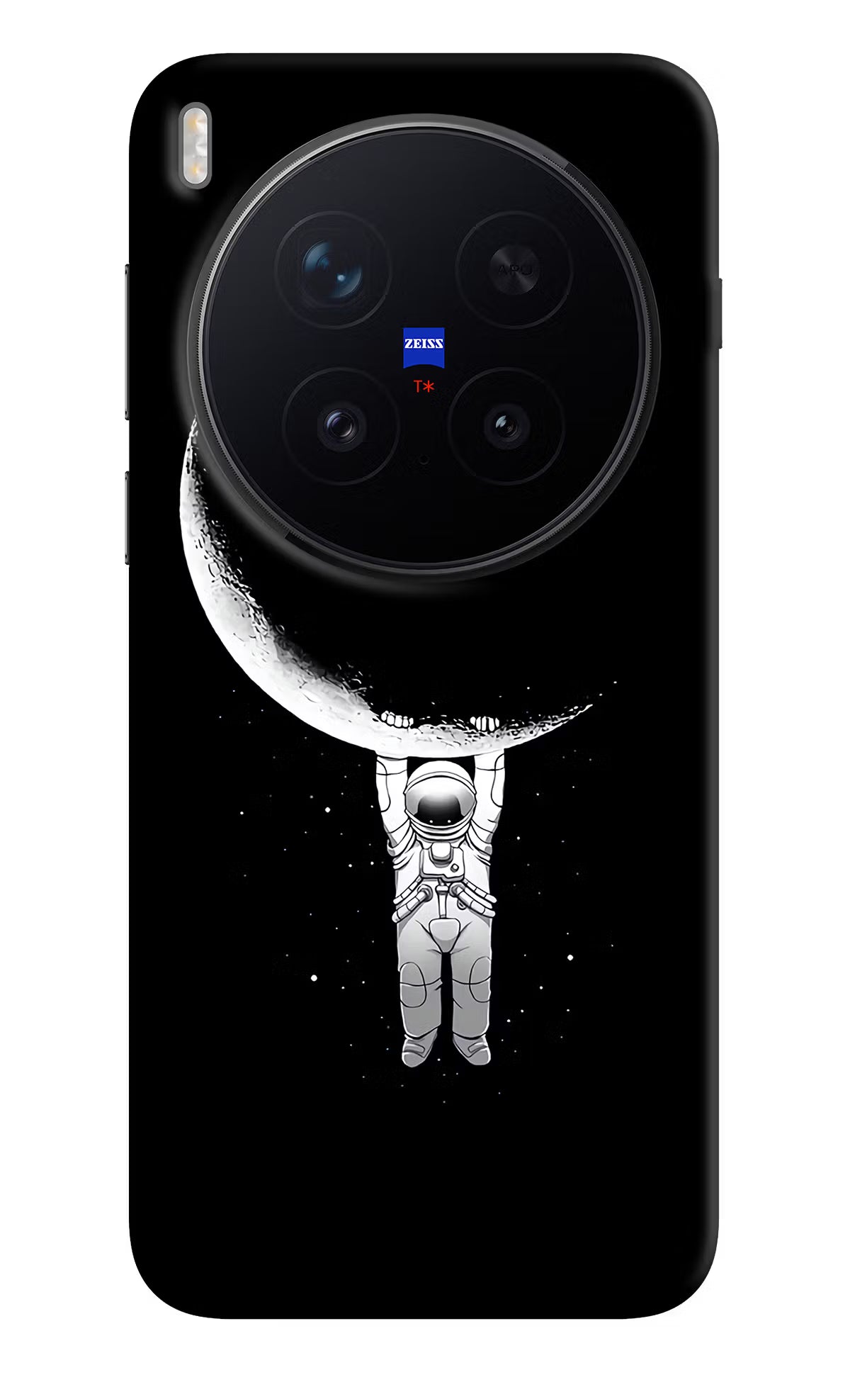 Moon Space Vivo X300 Pro Hard Case Back Cover by Casekaro