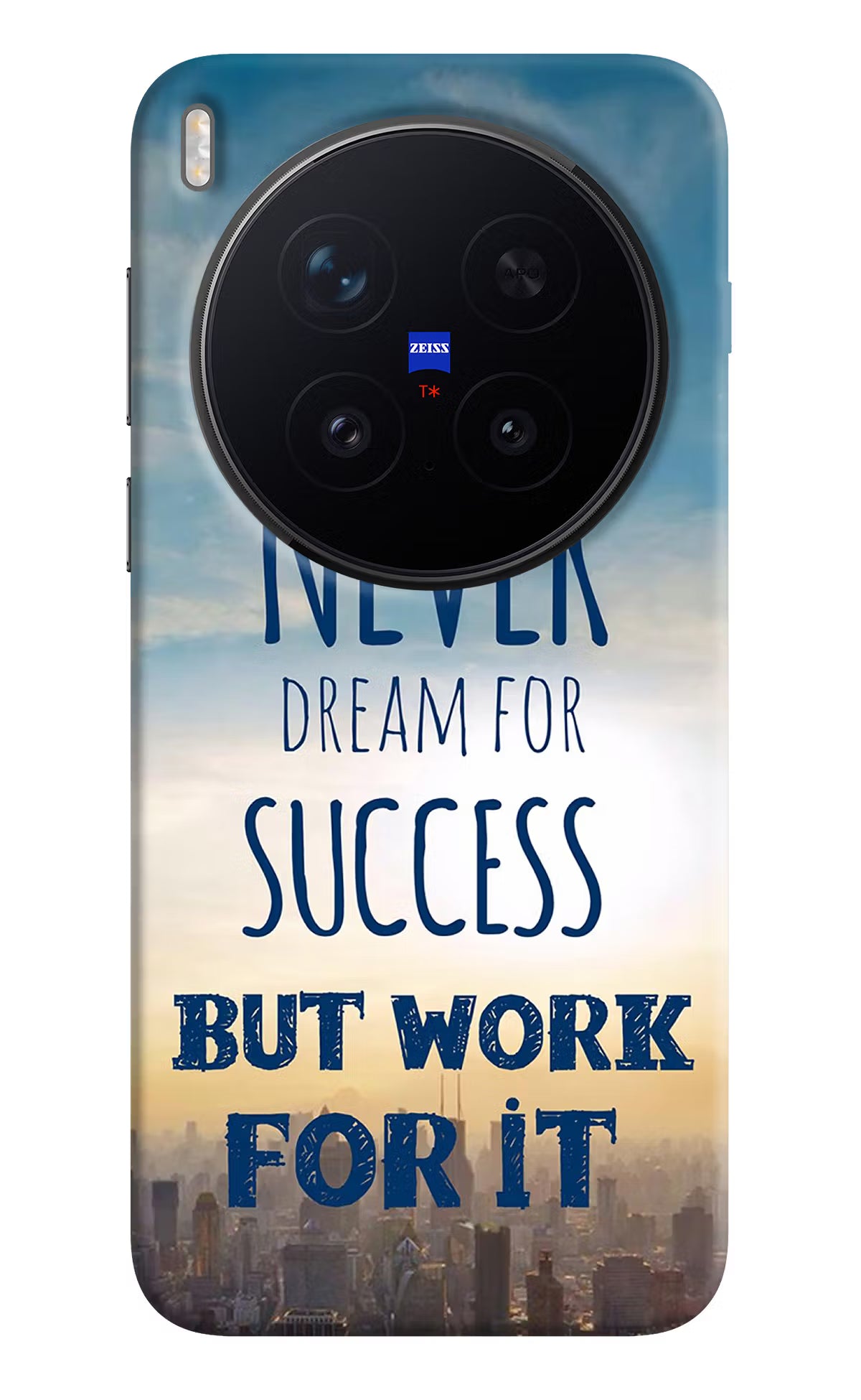 Never Dream For Success But Work For It Vivo X300 Pro Hard Case Back Cover by Casekaro