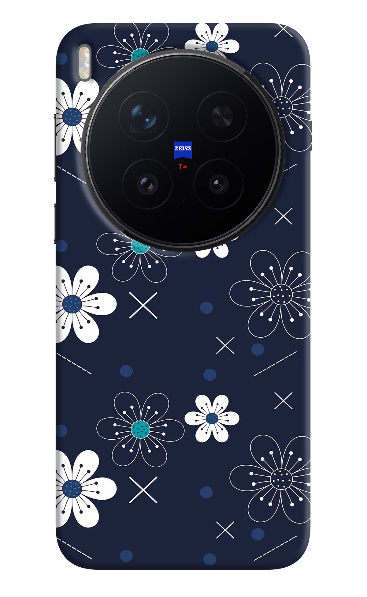 Flowers Vivo X300 Pro Hard Case Back Cover by Casekaro