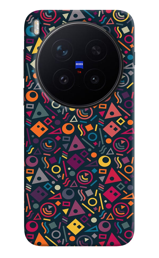 Geometric Abstract Vivo X300 Pro Hard Case Back Cover by Casekaro