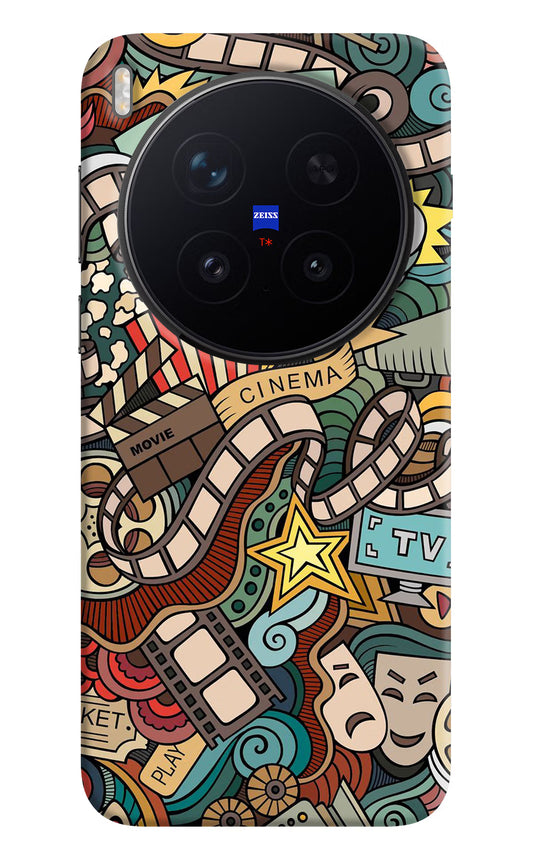 Cinema Abstract Vivo X300 Pro Hard Case Back Cover by Casekaro