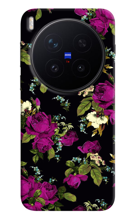Flowers Vivo X300 Pro Hard Case Back Cover by Casekaro