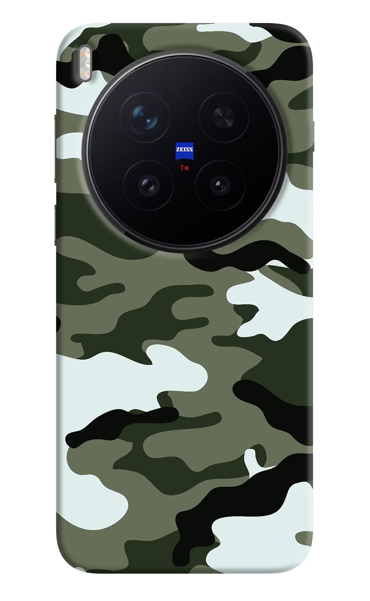 Camouflage Vivo X300 Pro Hard Case Back Cover by Casekaro