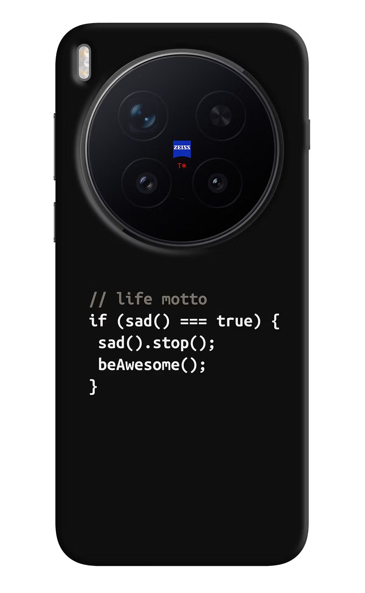 Life Motto Code Vivo X300 Pro Hard Case Back Cover by Casekaro