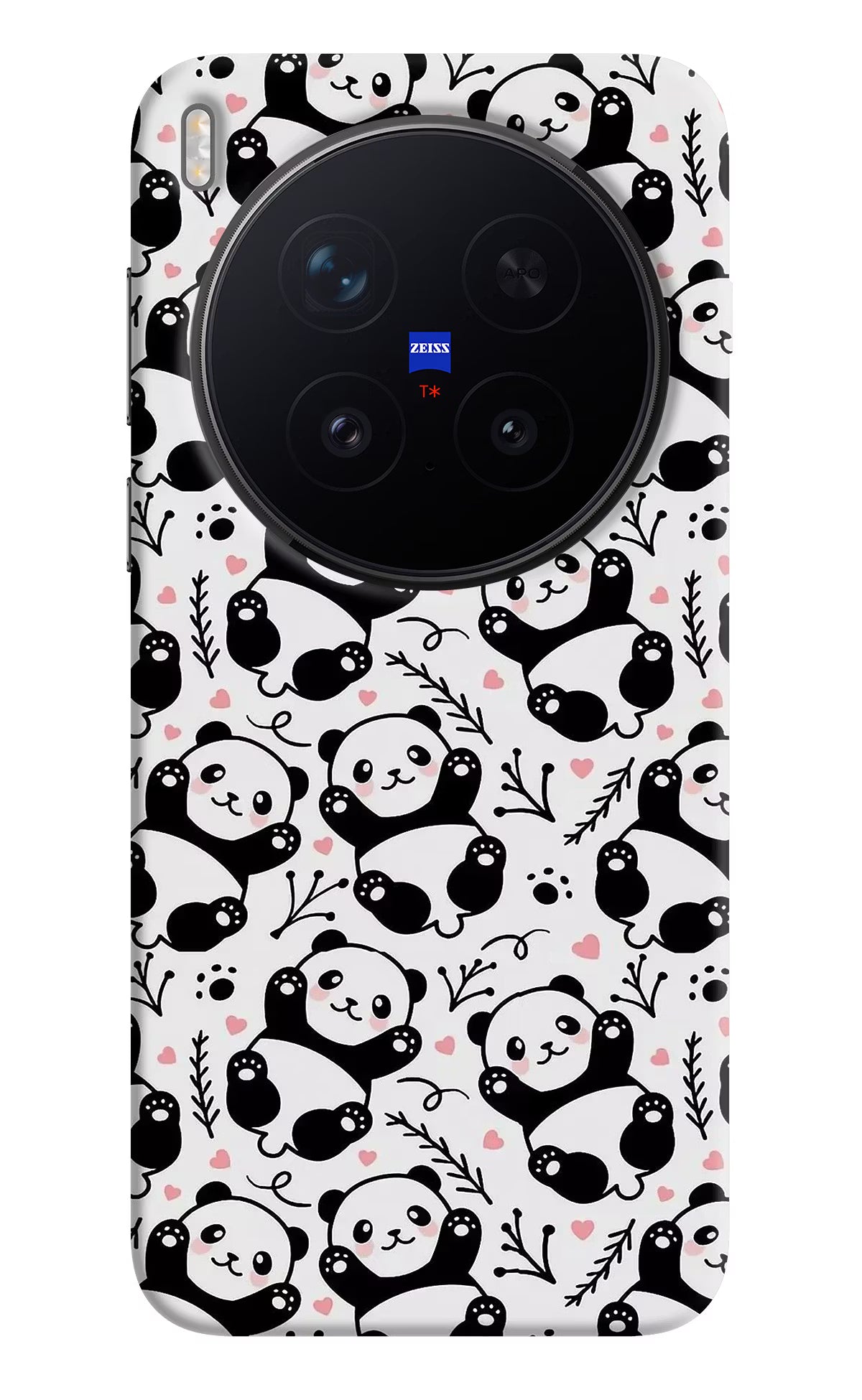 Cute Panda Vivo X300 Pro Hard Case Back Cover by Casekaro