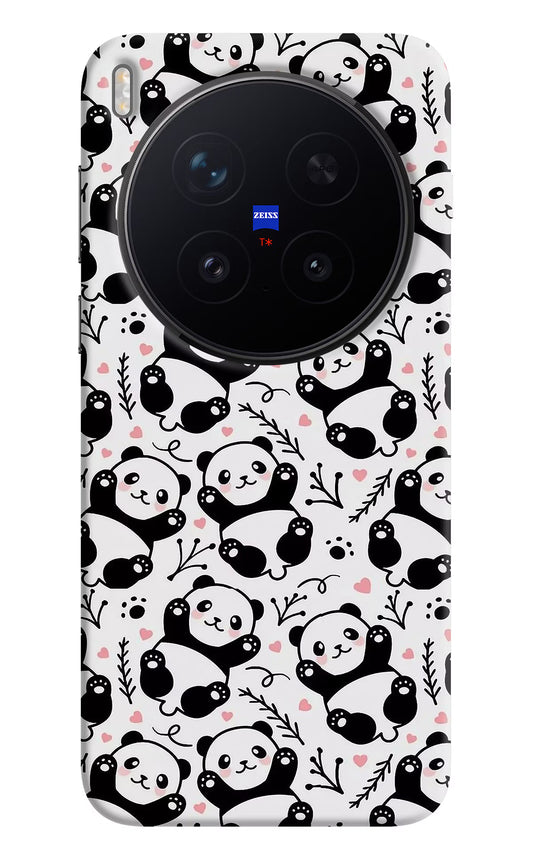 Cute Panda Vivo X300 Pro Hard Case Back Cover by Casekaro