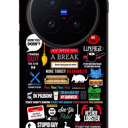 FRIENDS Vivo X300 Pro Hard Case Back Cover by Casekaro