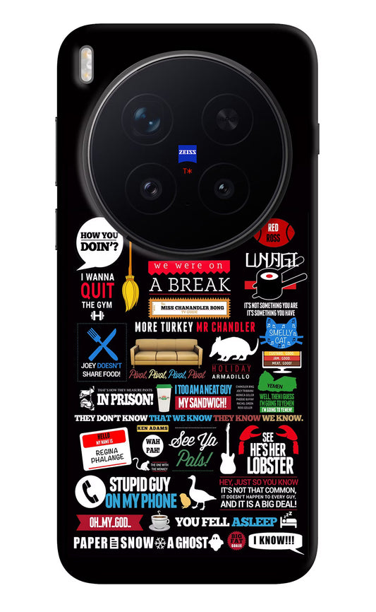 FRIENDS Vivo X300 Pro Hard Case Back Cover by Casekaro