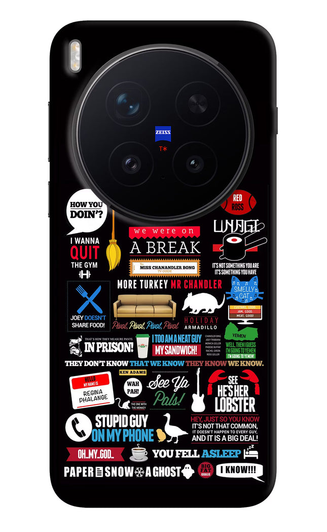 FRIENDS Vivo X300 Pro Hard Case Back Cover by Casekaro