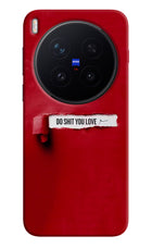 Do Shit You Love Vivo X300 Pro Hard Case Back Cover by Casekaro