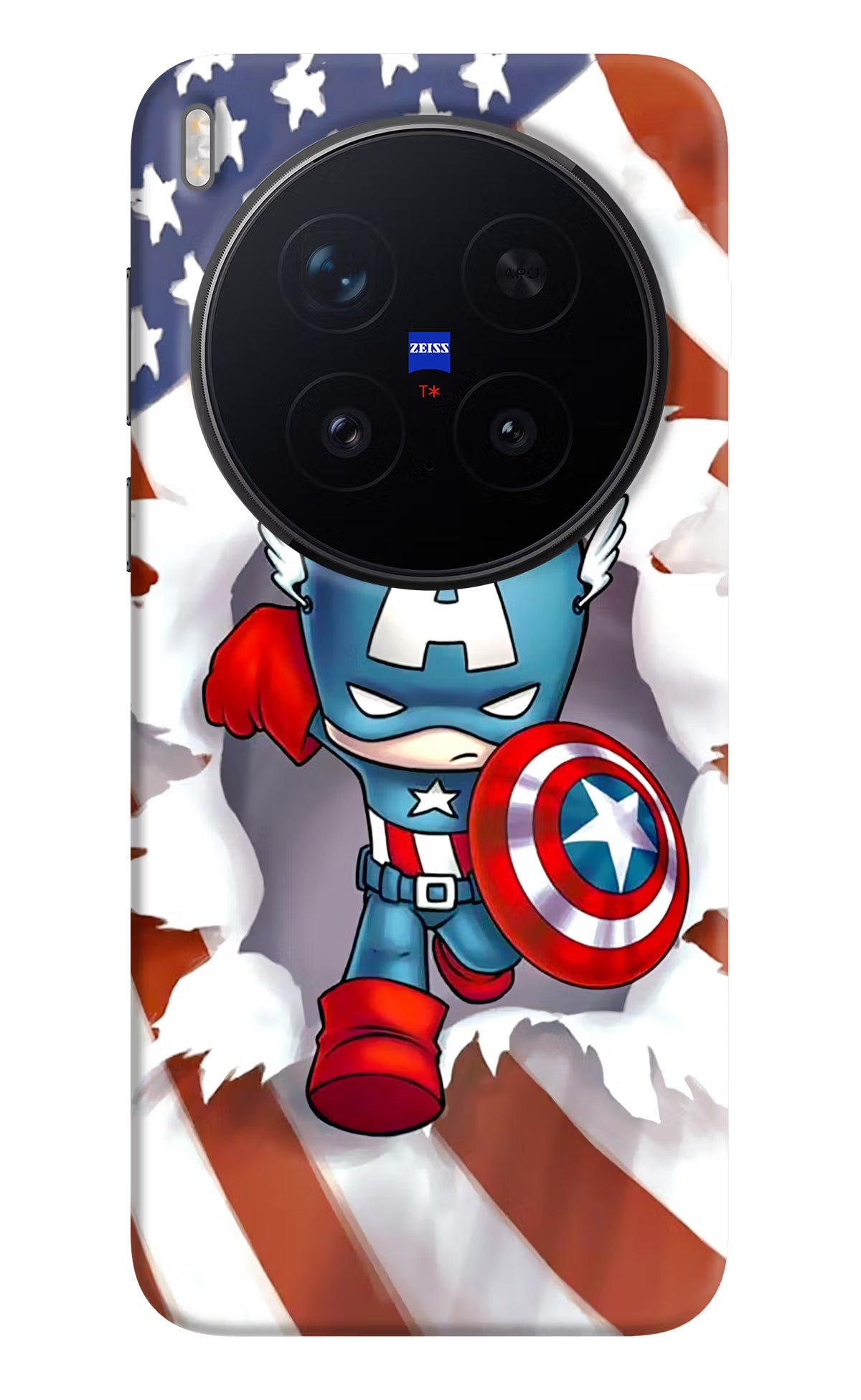 Captain America Vivo X300 Pro Hard Case Back Cover by Casekaro
