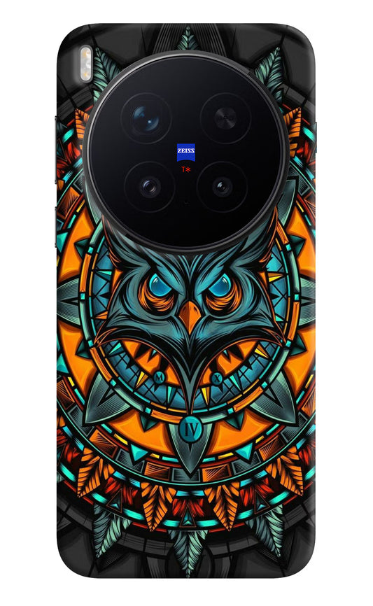 Angry Owl Art Vivo X300 Pro Hard Case Back Cover by Casekaro