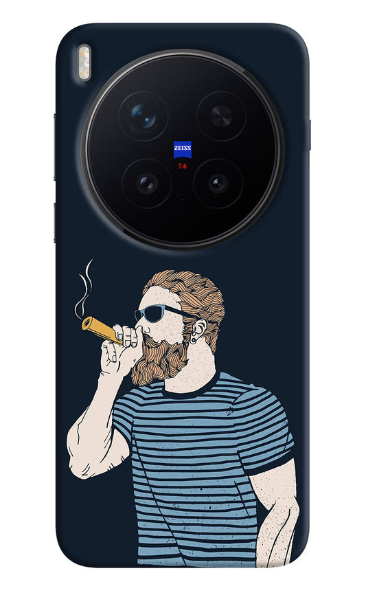 Smoking Vivo X300 Pro Hard Case Back Cover by Casekaro