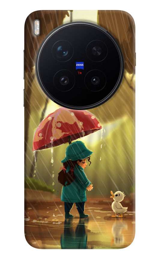 Rainy Day Vivo X300 Pro Hard Case Back Cover by Casekaro