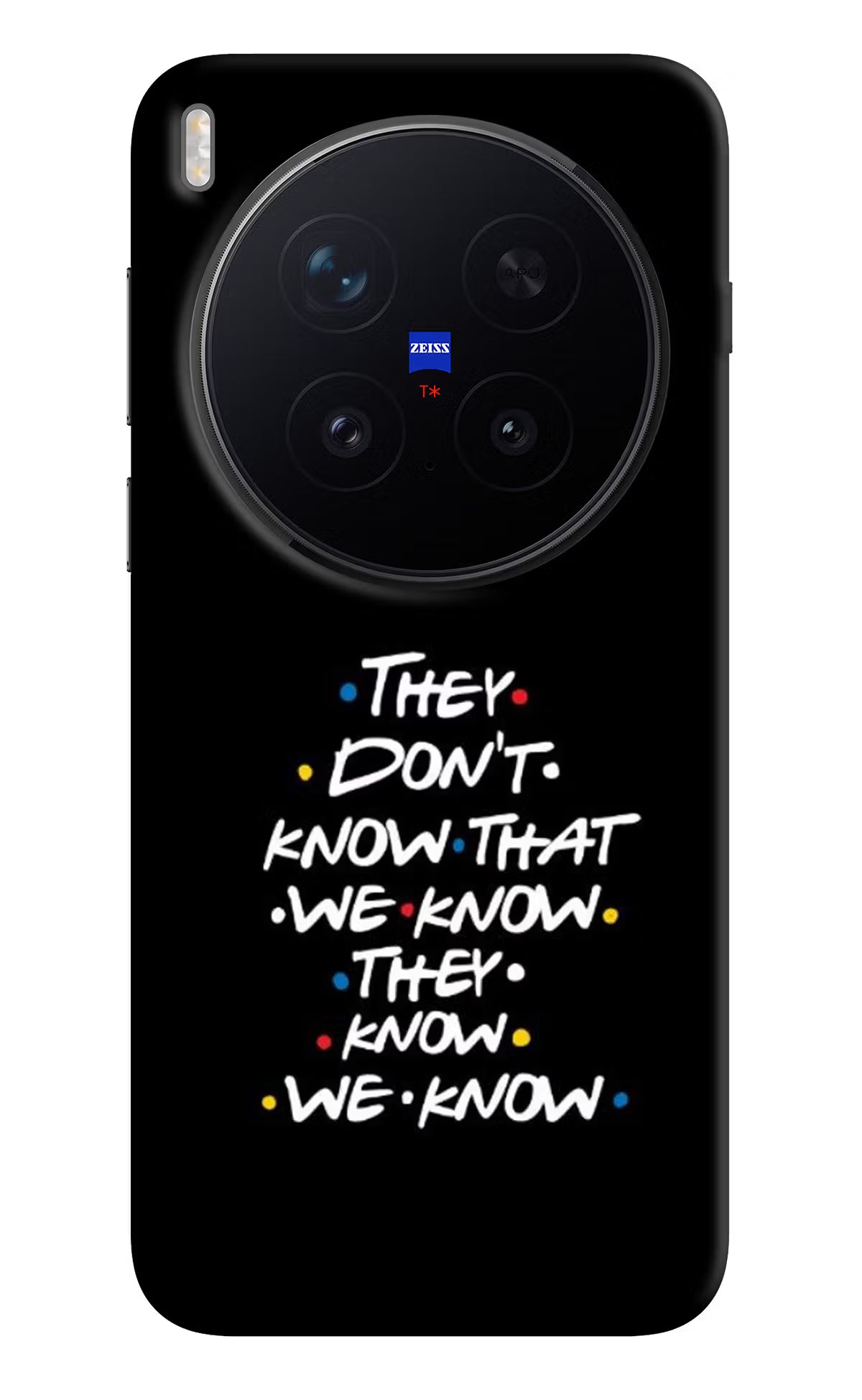 FRIENDS Dialogue Vivo X300 Pro Hard Case Back Cover by Casekaro