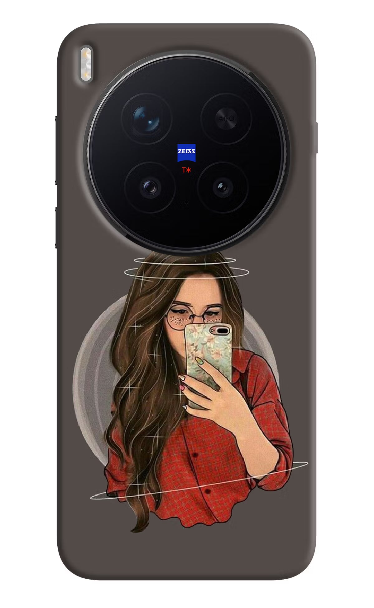 Selfie Queen Vivo X300 Pro Hard Case Back Cover by Casekaro