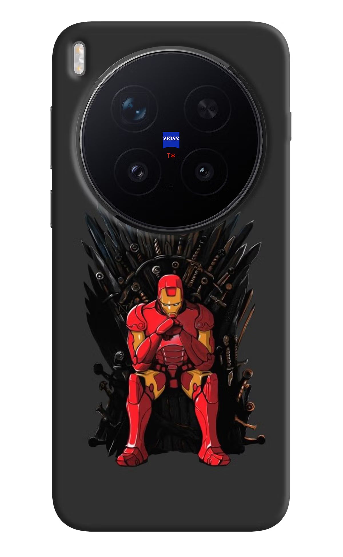 Ironman Throne Vivo X300 Pro Hard Case Back Cover by Casekaro