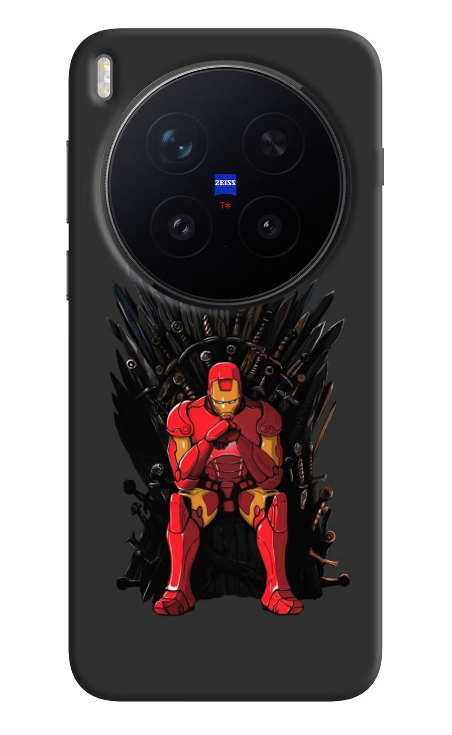 Ironman Throne Vivo X300 Pro Back Cover, Hard case