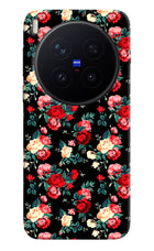 Rose Pattern Vivo X300 Pro Hard Case Back Cover by Casekaro