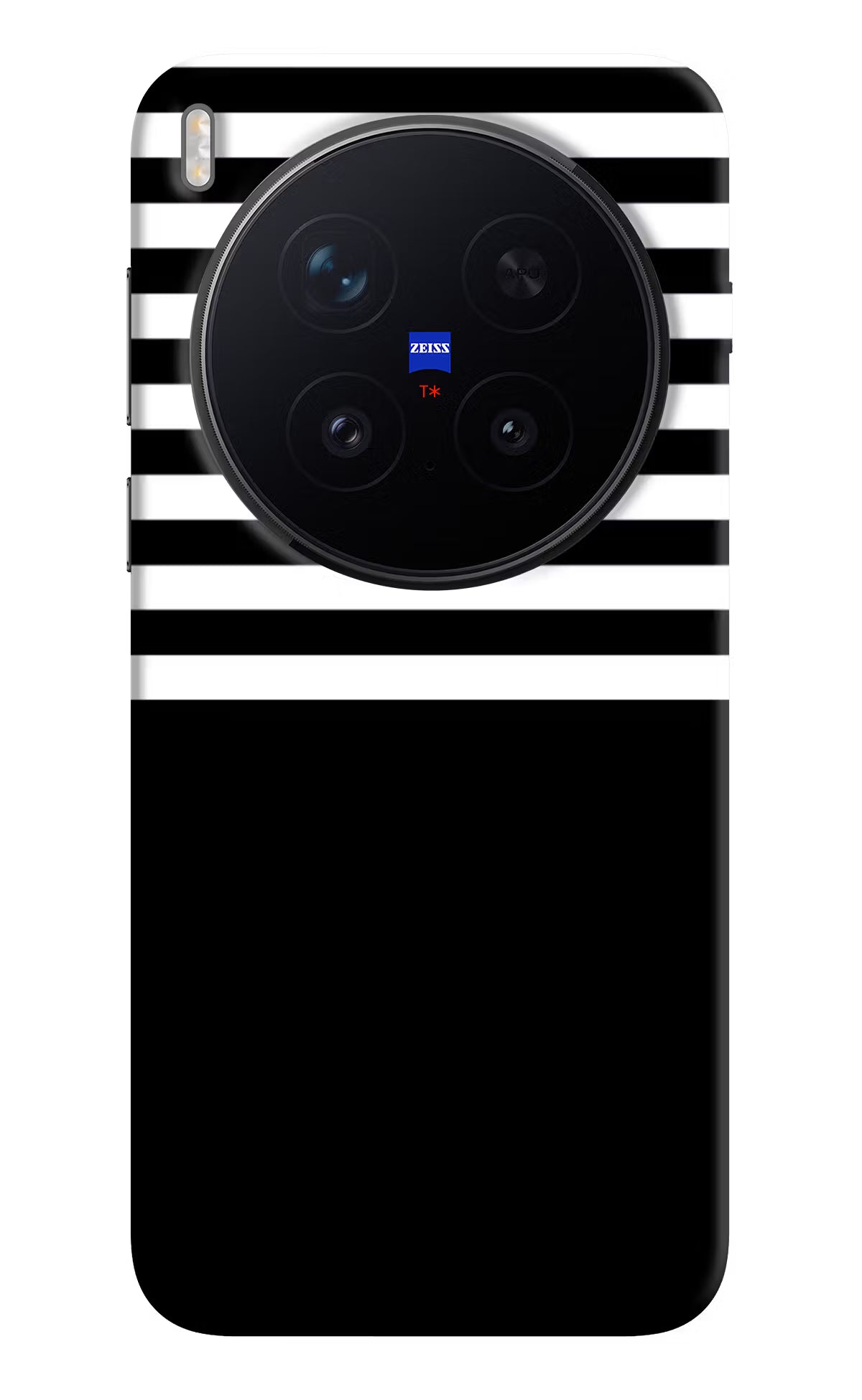 Black and White Print Vivo X300 Pro Hard Case Back Cover by Casekaro