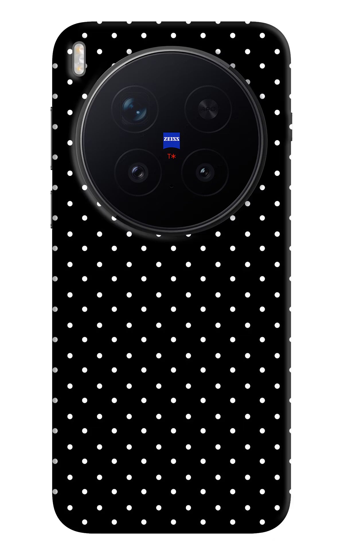 White Dots Vivo X300 Pro Hard Case Back Cover by Casekaro