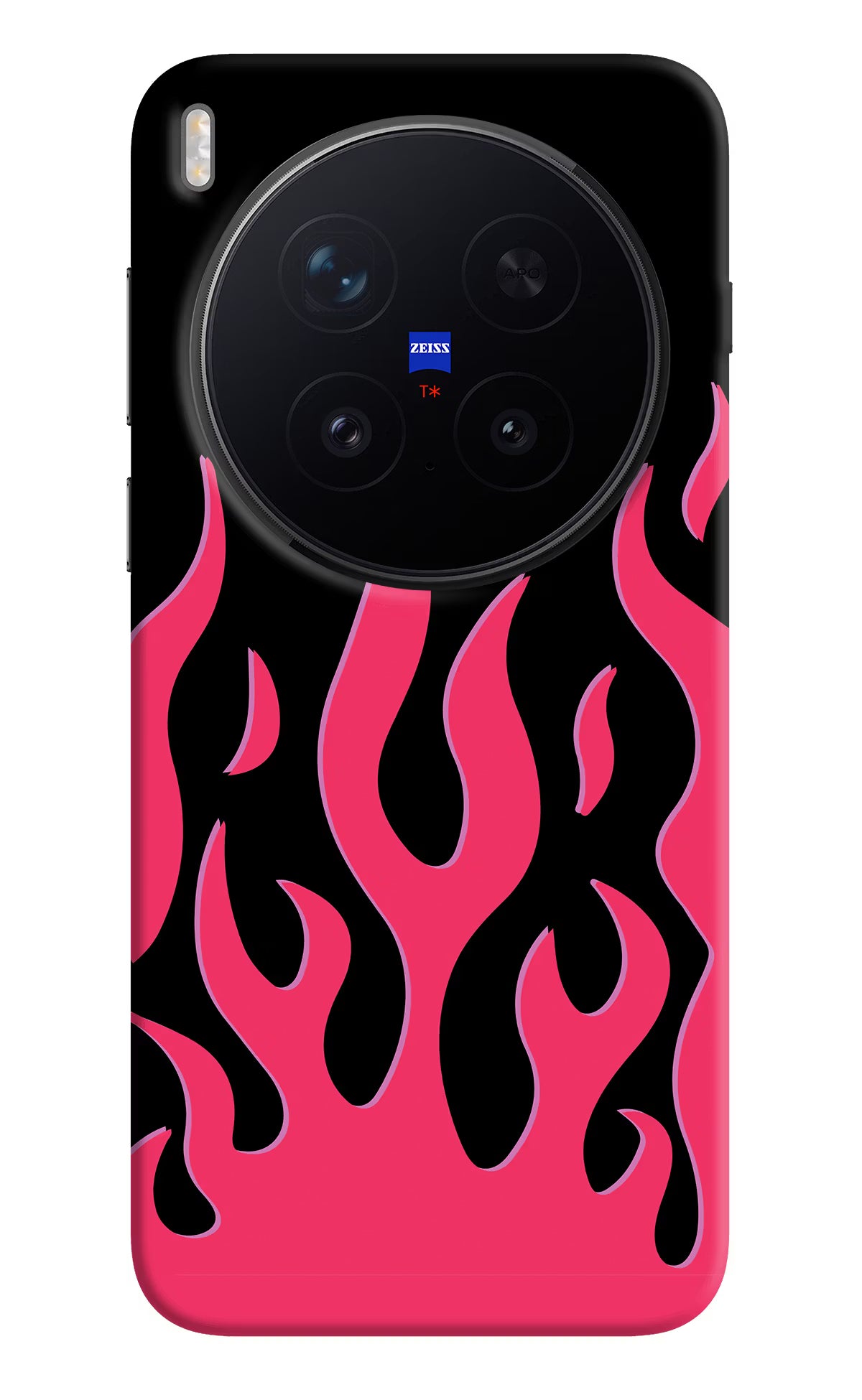 Fire Flames Vivo X300 Pro Hard Case Back Cover by Casekaro