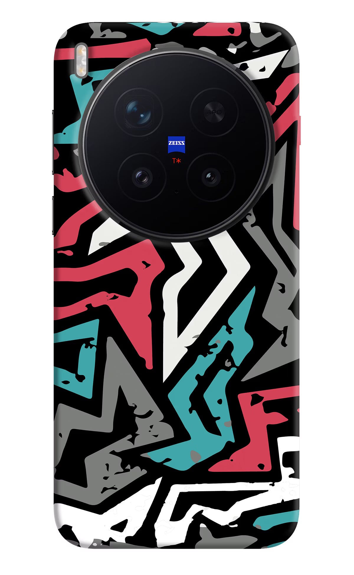 Geometric Graffiti Vivo X300 Pro Hard Case Back Cover by Casekaro