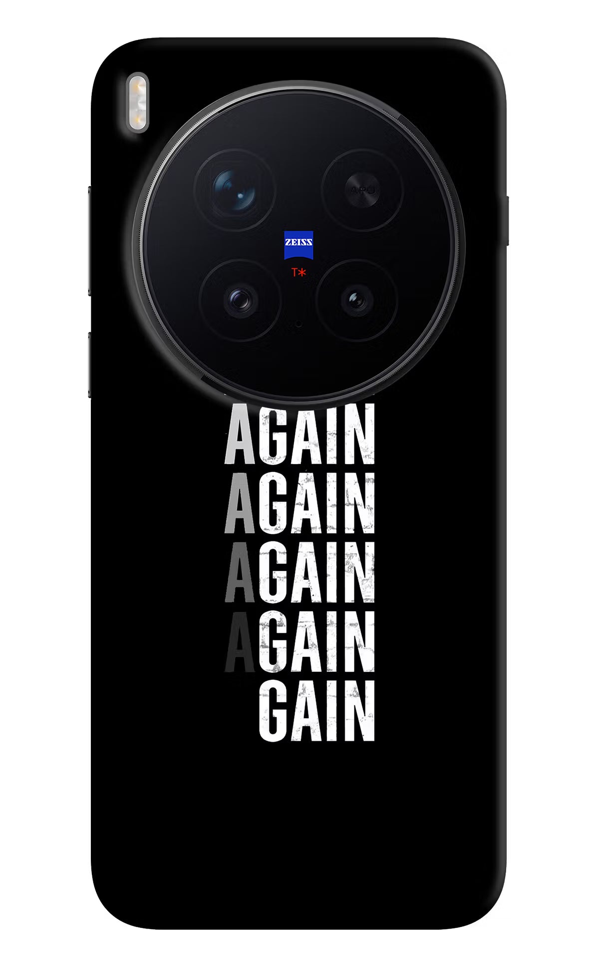 Again Again Gain Vivo X300 Pro Hard Case Back Cover by Casekaro