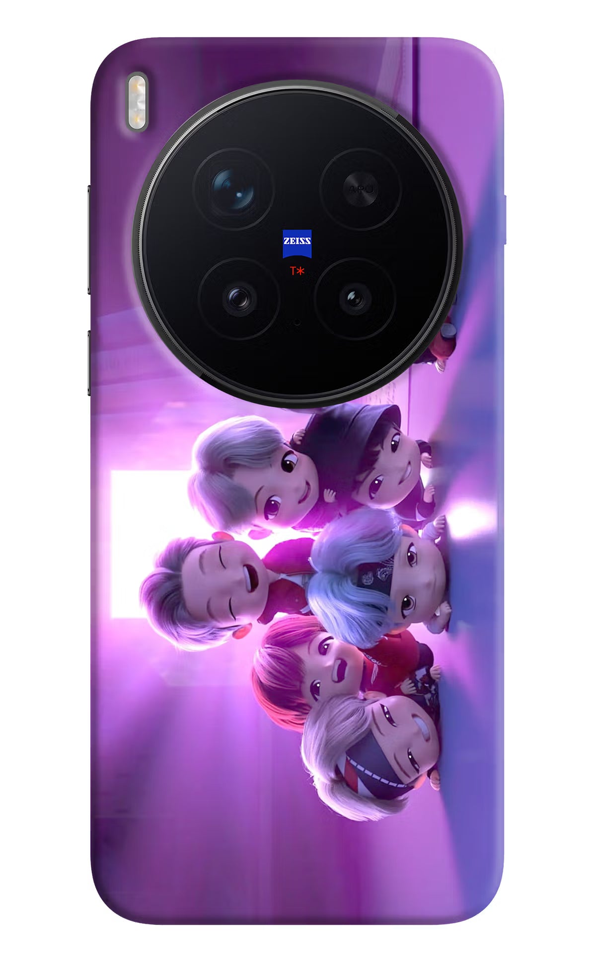 BTS Chibi Vivo X300 Pro Hard Case Back Cover by Casekaro