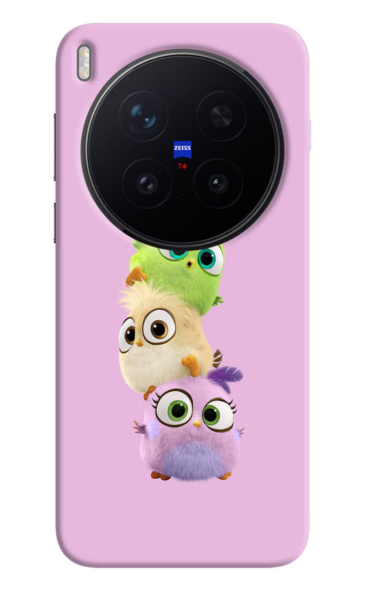 Cute Little Birds Vivo X300 Pro Hard Case Back Cover by Casekaro