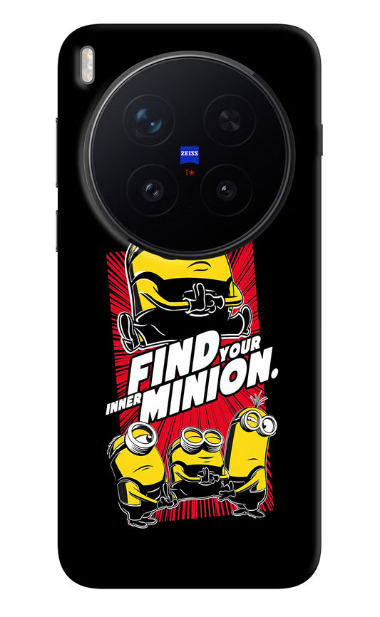 Find your inner Minion Vivo X300 Pro Hard Case Back Cover by Casekaro