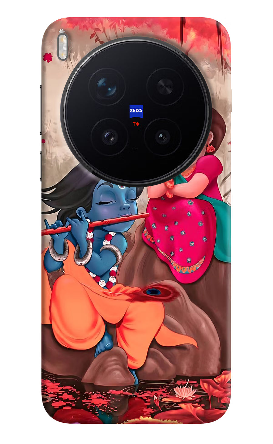 Radhe Krishna Vivo X300 Pro Back Cover, Hard case