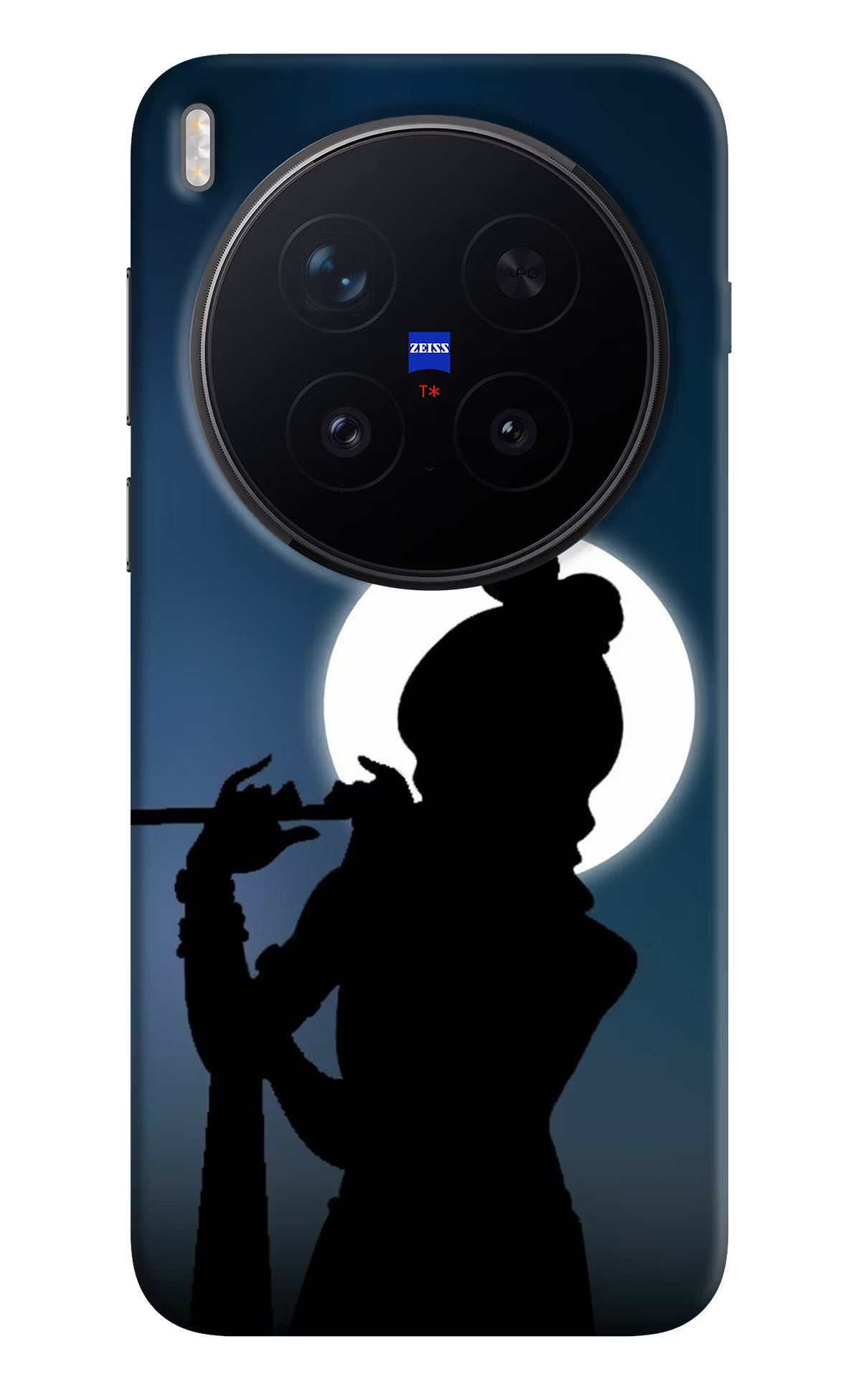 Shri Krishna Silhouette Vivo X300 Pro Hard Case Back Cover by Casekaro
