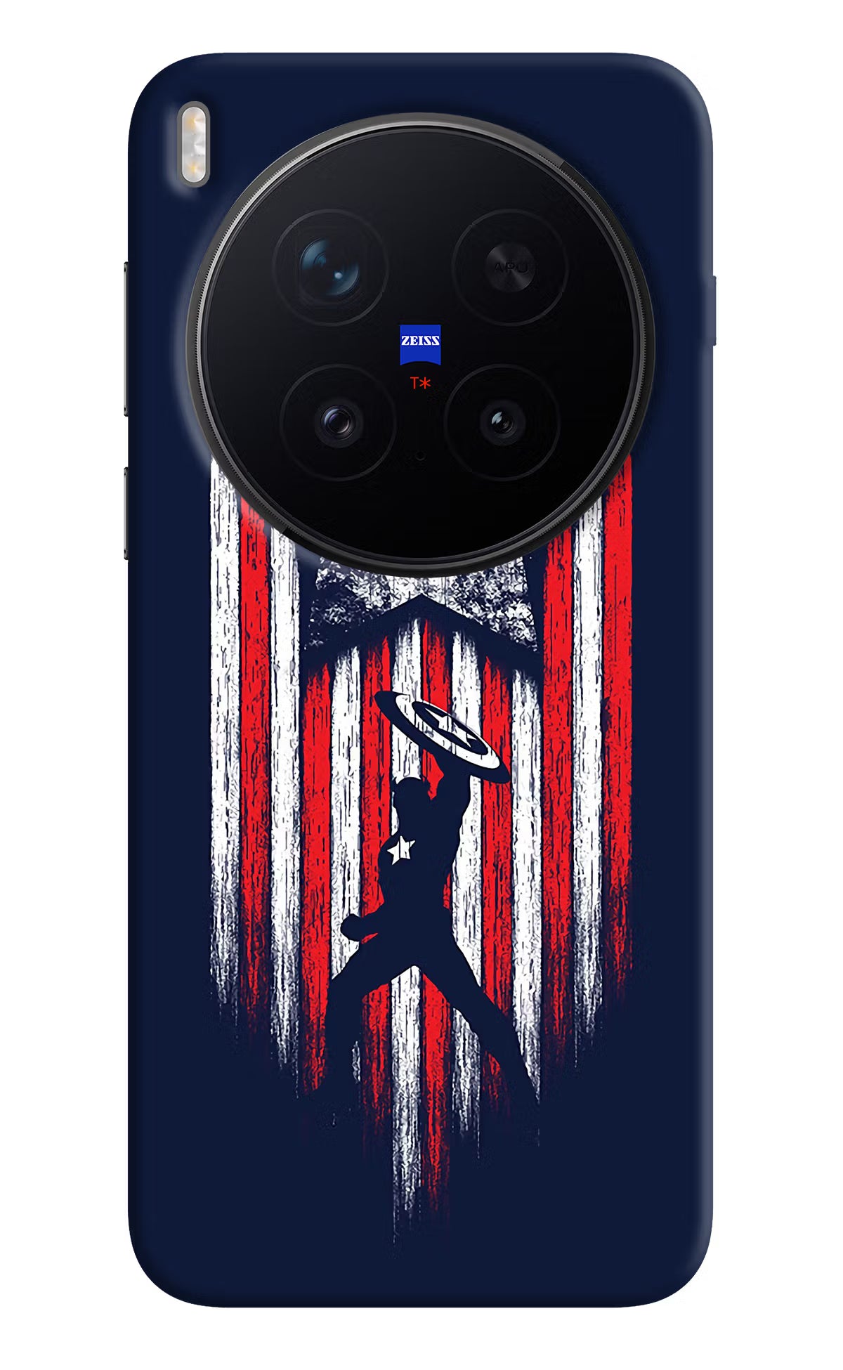 Captain America Marvel Art Vivo X300 Pro Hard Case Back Cover by Casekaro