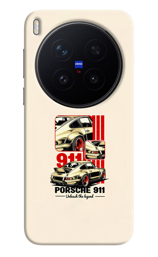 Classic Porsche 911 Vivo X300 Pro Hard Case Back Cover by Casekaro