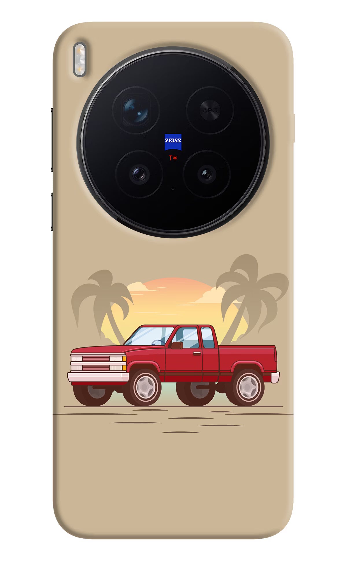 Desert Classic Drive Vivo X300 Pro Hard Case Back Cover by Casekaro