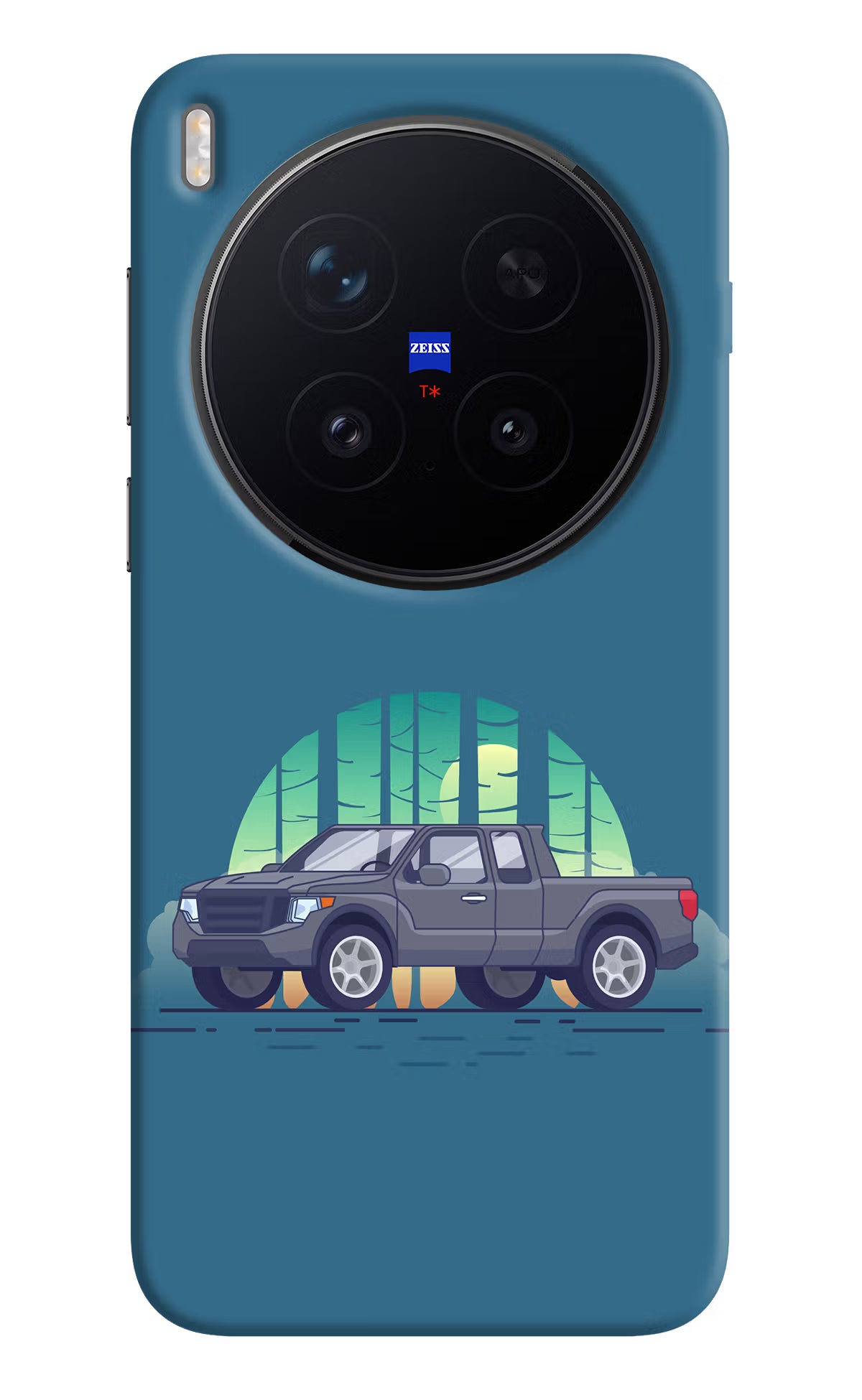 Retro Garage Vibe Vivo X300 Pro Back Cover