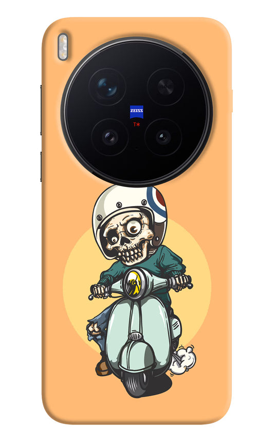 Undead Biker Vivo X300 Pro Hard Case Back Cover by Casekaro