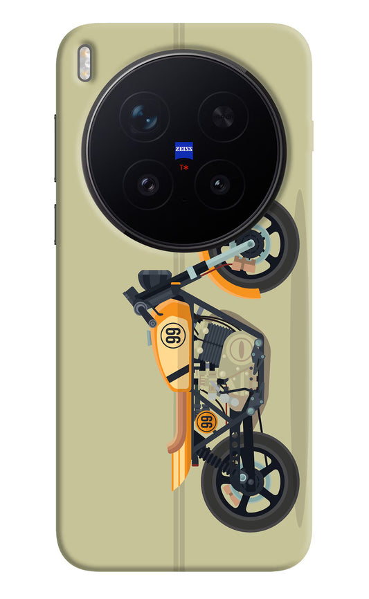 Vertical Speedster Vivo X300 Pro Hard Case Back Cover by Casekaro