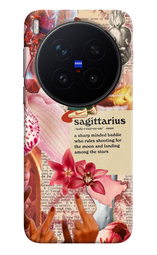 Sagittarius Zodiac Vivo X300 Pro Hard Case Back Cover by Casekaro