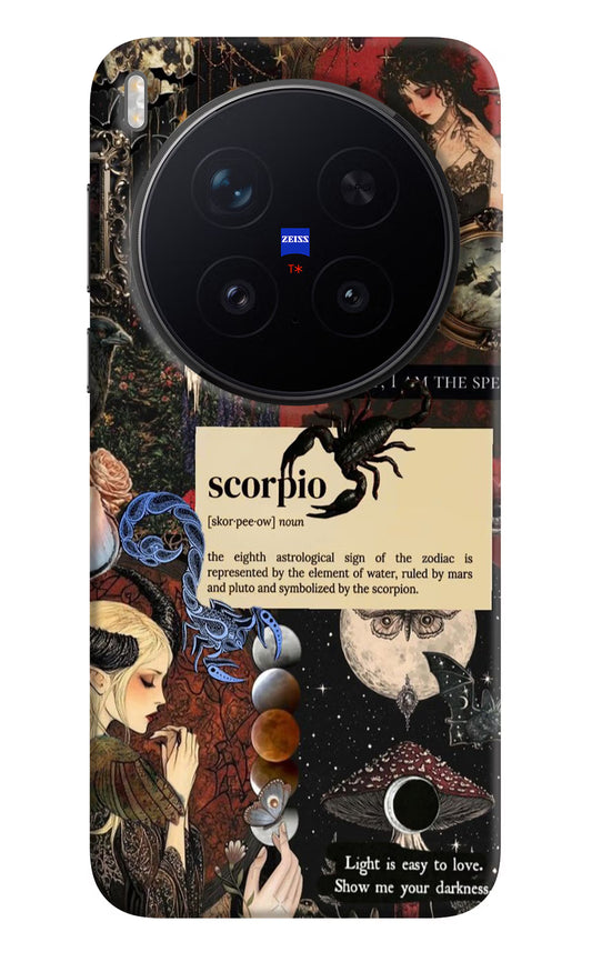 Scorpio Zodiac Vivo X300 Pro Hard Case Back Cover by Casekaro