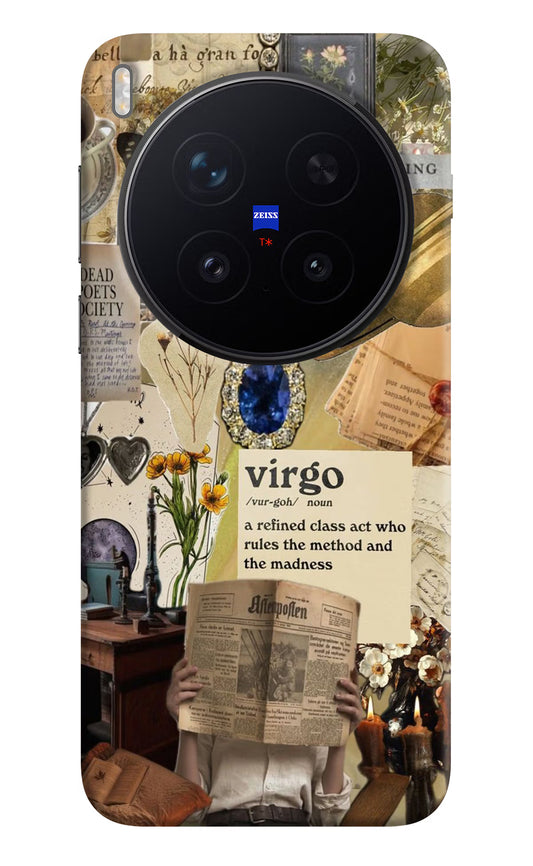 Virgo Zodiac Vivo X300 Pro Hard Case Back Cover by Casekaro