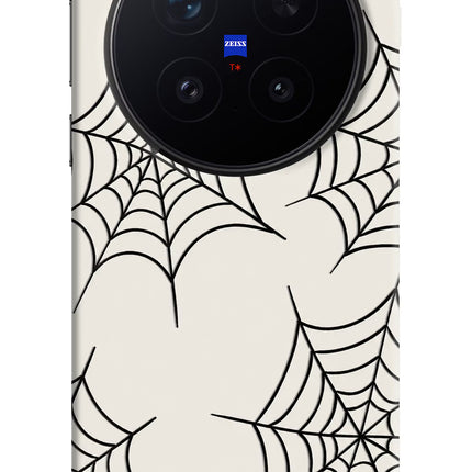 Spider Web Vivo X300 Pro Hard Case Back Cover by Casekaro