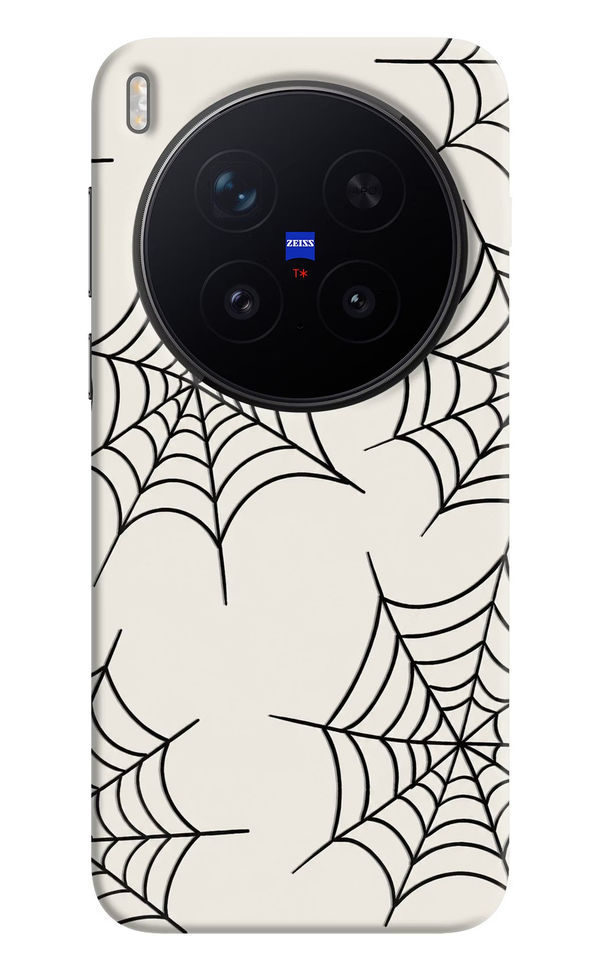 Spider Web Vivo X300 Pro Hard Case Back Cover by Casekaro